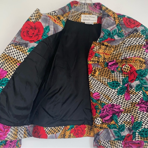 Vintage Teri John Rickie Freeman Silk Jacket - Picture 8 of 8